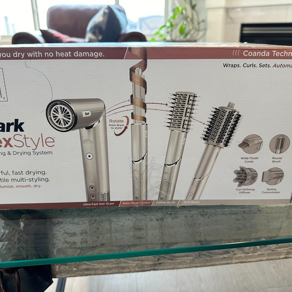 SOLD - Shark FlexStyle Air Drying & Styling System - New (Open Box)